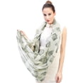 thumbnail image 3 of Camera Print Women's Infinity Scarf Lightweight, 3 of 3