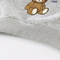 thumbnail image 5 of Ahuyic Toddler Kids Long Sleeved Crew Neck Blouse, Fall/Winter Warm Tops For Kids, Toddler Kids' Winter Teddy Bear Printed Round Neck Long Sleeved Sweatshirt With Warm Base Top,7 Years, 5 of 7