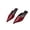 Red, variant on Women's Slingback Kitten High Heels Pointed Toe Closed Slip-On Mules Backless Formal Slippers White 8.5