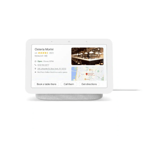 Google Nest Hub - Chalk - image 2 of 2