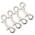thumbnail image 4 of Mosquetones resistentes de acero inoxidable 316 de grado marino - Clips de perno de extremo doble L90MM para cadenas para mascotas, 4 of 8