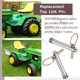thumbnail image 5 of Pasador de enganche superior para tractor HTJYMY S07070200, 14 cm, paquete de 4, 5 of 7