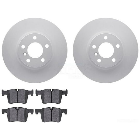 Brake Pad and Rotor Kit Front for 2015-2018 BMW X4