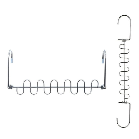 Mainstays Magic Space Saving Metal Hanger for Closet Wardrobe Clothes, 2 Packs