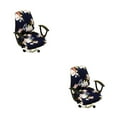 thumbnail image 1 of ZheElen 2pcs Polyester Wide Application Seat Chair Cover Stylish And Anti-slide Feature Dustproof Seat Cover Classic Beauty 2Set, 1 of 6