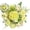 Yellow, variant on Artificial Peony and Rose Flowers, 7 Stems Realistic Multicolored Faux Floral Bouquet for Wedding Centerpieces, Home Decor, Hotel, Living Room, Photography Props