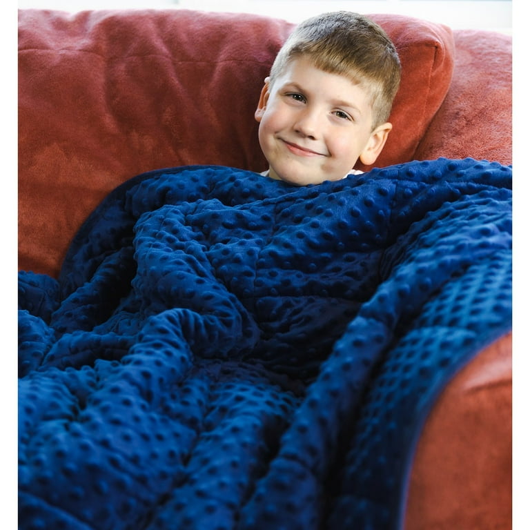 Bouncyband Soft Fleece Weighted 7lb Small Sensory Blanket