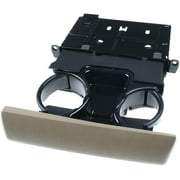 A-Premium Tan Dashboard Ashtray Cup Holder Compatible with Ford F-250 F-350 F-450 F-550 Super Duty 2005-2007