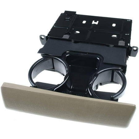 A-Premium Tan Dashboard Ashtray Cup Holder Compatible with Ford F-250 F-350 F-450 F-550 Super Duty 2005-2007