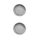 thumbnail image 1 of sweethay Molde para hacer tartas de huevo resistente al calor, moldes circulares para magdalenas, pasteles, galletas, herramienta para hornear uno 2Conjunto, 1 of 6
