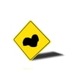 thumbnail image 4 of Coton de Tulear Dog Diamond Aluminum Metal Decor Sign - 12" x 12", 4 of 4