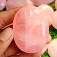 thumbnail image 2 of Venta al por mayor de cuarzo rosa natural a granel cristal de roca amatista piedra en bruto cristales en bruto Cuarzo rosa Piedra de palma de indie, 2 of 3