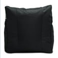 thumbnail image 2 of Lounge & Co Black Wave Bean Bag Chair, 2 of 3