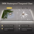 thumbnail image 6 of 36x28 LED Bathroom Mirror, 24V Ultra Bright Backlit Vanity Mirror, Anti-Fog & Shatterproof Tempered Glass, CRI 95+, 6 of 13