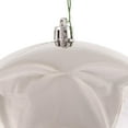 thumbnail image 4 of Vickerman 6" Silver Shiny Ball Ornament 4 per Box, 4 of 4