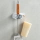 thumbnail image 4 of Household Storage Clip Mop Hook No Punch Bathroom Storage Stick Bathroom Bathroom Load Bearing Mop Clip, 4 of 6