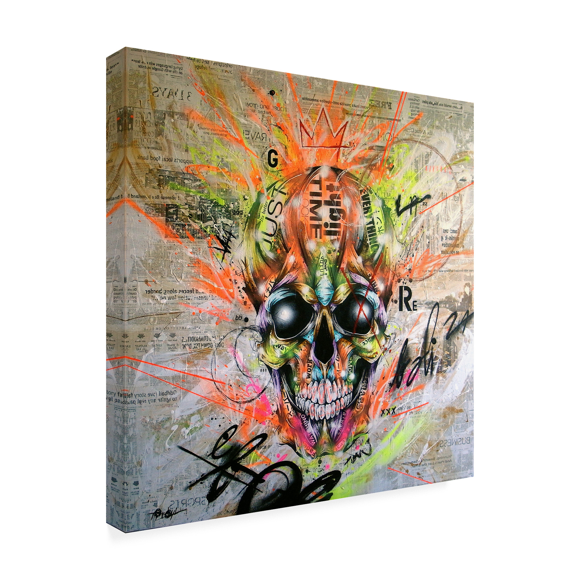 Trademark Fine Art 'Globalized Folklore' Canvas Art by Taka Sudo