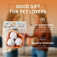 thumbnail image 5 of kashima and Peanuts Bun Toy, Crinkle Sound Catnip Toys, Interactive cat Exercise Kicker Toys, 5 of 5