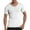 White, variant on Workout Shirts For Men Slim Fit Solid Color Crew Neck Short Sleeve Athletic Shirts Comfy 2026 Spring Summer Fall Blouses Pullover Outfits White XXL