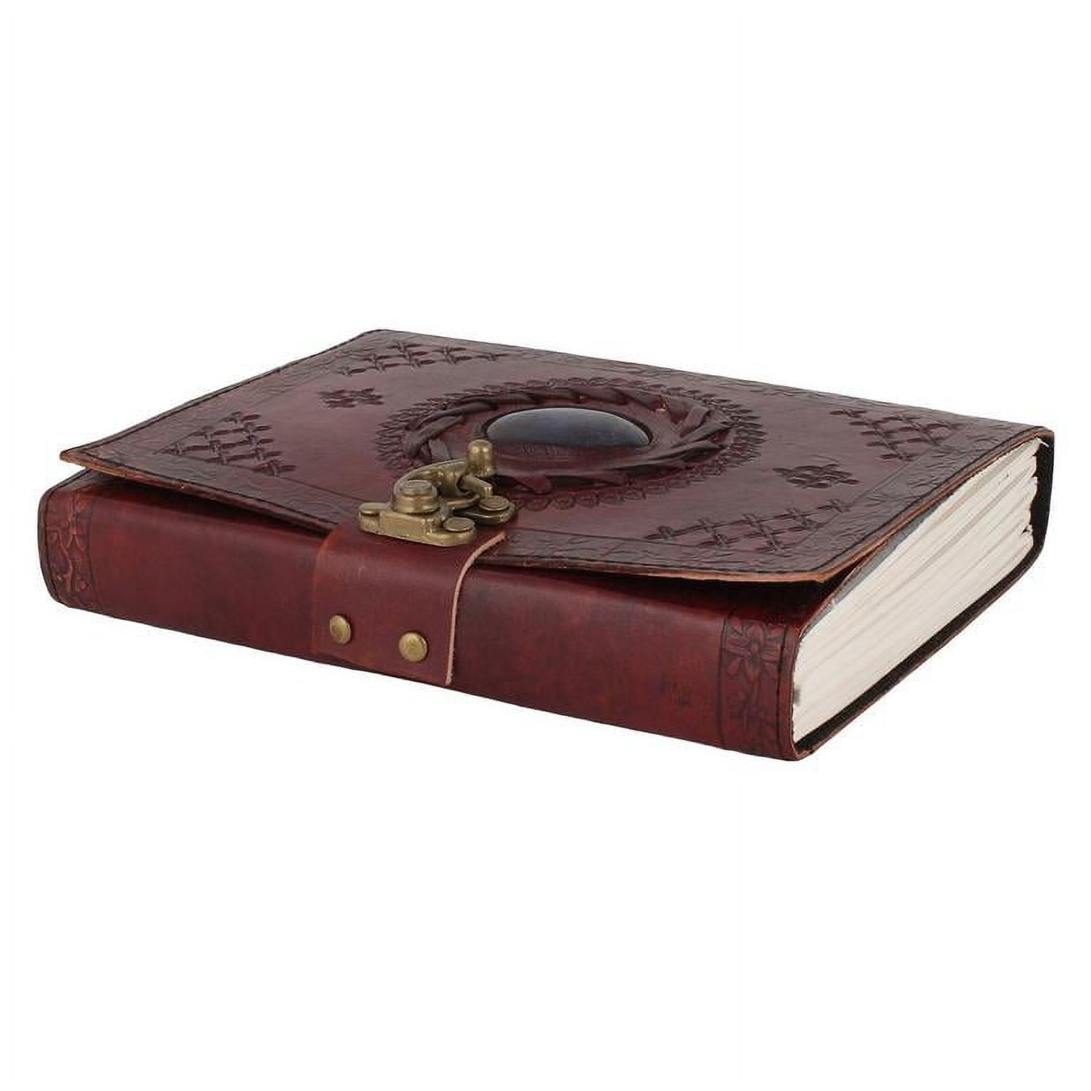 leather journals christmas gift Handmade Traditional Genuine Leather Cover Personal Plain Journal Diary Notebook For Business Work