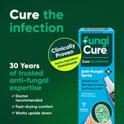 (4 pack) Fungicure Intensive Spray Anti-Fungal Treatment, 2 fl oz, 1 Pack