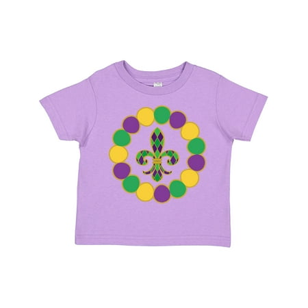

Inktastic Mardi Gras Party Fleur De Lis Gift Toddler Boy or Toddler Girl T-Shirt