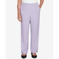 thumbnail image 4 of Alfred Dunner Womens Petite Spring Flat Front Average Length Pull On Pant, 4 of 6