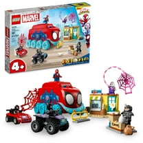 LEGO Marvel Team Spidey's Mobile Headquarters Building Set, Spider-Man Toy for Kids Ages 4 and up, 10791