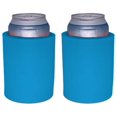 thumbnail image 1 of Enfriador de Latas Coolie Junction de Espuma Gruesa 12 oz (Paquete de 2) Azul Neón, 1 of 9