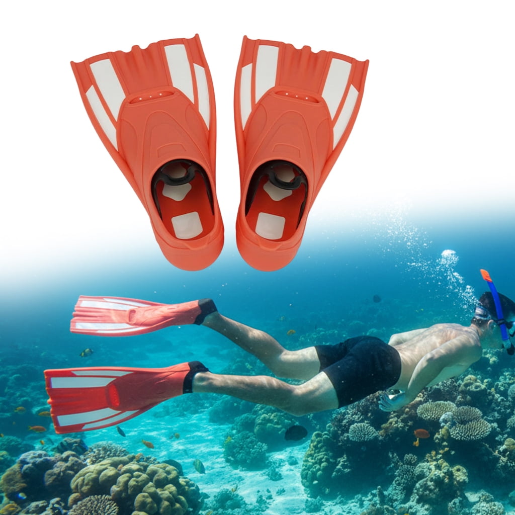 Zeiwohndc Professional Scubas Diving Flexible Fin Women Man Kids Swimming Surfings Fin