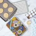 thumbnail image 5 of Yayeee Pot Holders Kitchen Heat Resistant with Pocket 7"x9.8" Cotton Oven Cooking Hot Pads, Blue Floral, 5 of 7