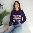 thumbnail image 7 of My Man Santa Unisex Heavy Blend™ Crewneck Sweatshirt, 7 of 7