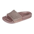 thumbnail image 2 of Pupeez Girls Slide Sandals Rose, 2 of 6