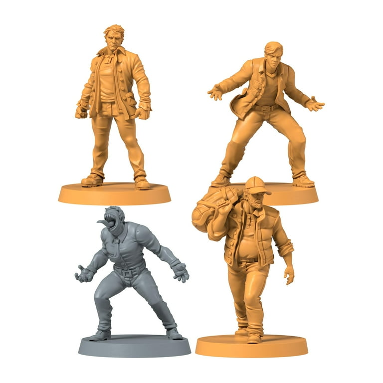 CMON Zombicide Supernatural Character Pack #2 - Jack Kline, John Winchester, Bobby Singer, Leviathan - Cooperative Strategy Board Game for Ages 14+, 1-6 Players, 60 Minute Playtime, Made CMON Zombicide Supernatural Character Pack #2 - Jack Kline, John Winchester, Bobby Singer, Leviathan - Cooperative Strategy Board Game for Ages 14+, 1-6 Players, 60 Minute Playtime, Made