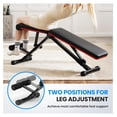 thumbnail image 5 of Foldable Adjustable Weight Press 795LB for Home Gym, Full Body Workout Sit Up Exercise, Ab Exercises Strength Training, Lifting Incline Decline Flat Utility Benches, 2-Sec Folding, 5 of 7