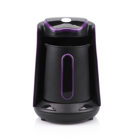 HUICH Home Heated Coffee Cup New Turkish Coffee Pot Portable Office Coffee and Tea Maker, 600W, Purple
