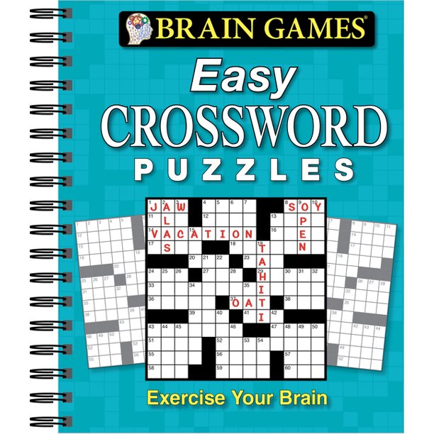 Brain Games Brain Games Easy Crossword Puzzles Other