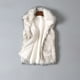 thumbnail image 5 of Minnieouse La tela se mantiene cómoda con un elegante y cómodo chaleco de piel sintética para mujer, chaqueta polar sin mangas Camisetas sin mangas Como se muestra SG, 5 of 6