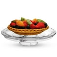 thumbnail image 4 of Joey’z Plastic Cake Stand with Lid, 6-in-1 Clear Serving Platter, Acrylic Cake Container for Salad Bowl and Dessert, 11.6" Base, 4 of 11