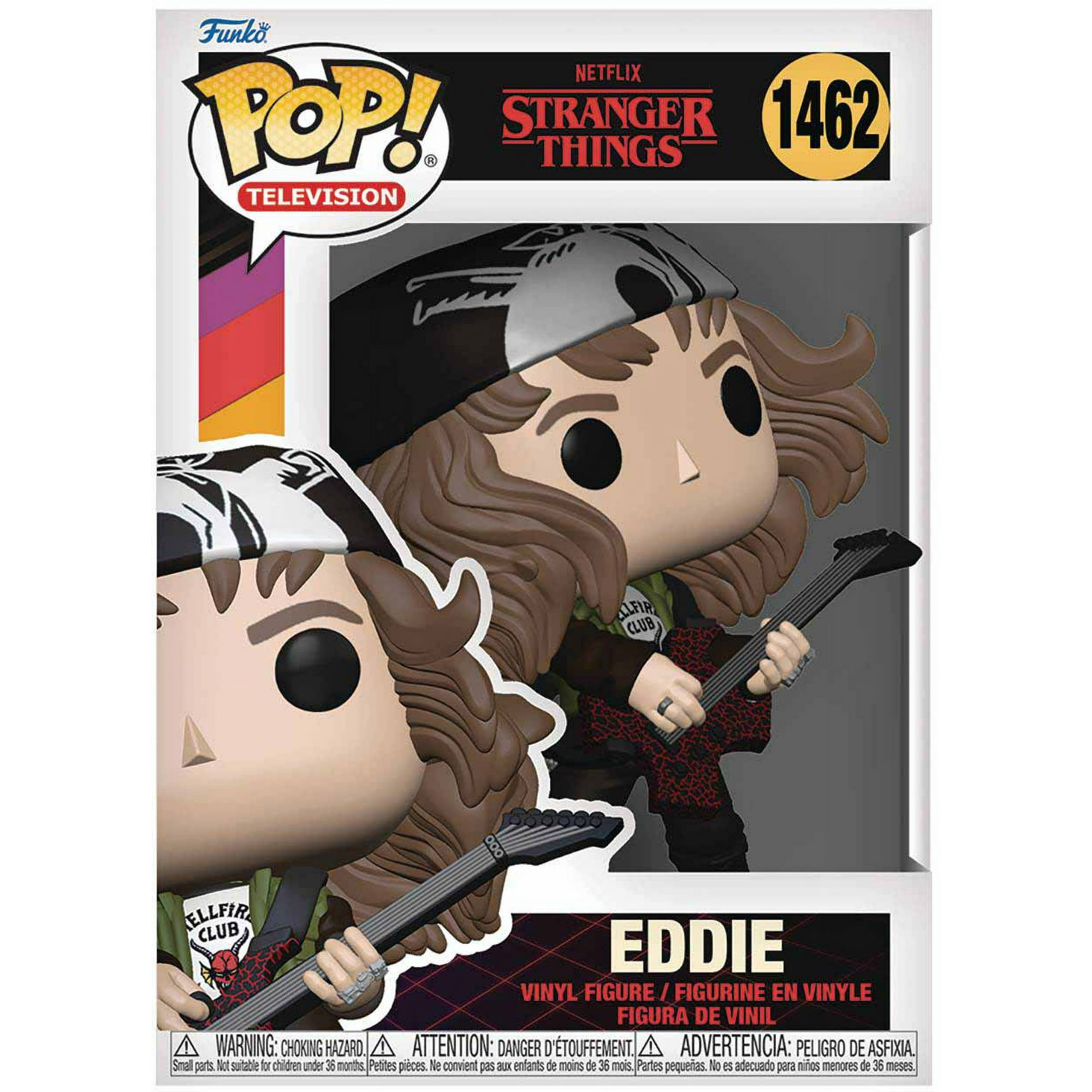 カ*ト様 funko pop ストレンジャーシングス エディ　1462 Pop Television Stranger Things 3.75 Inch Action Figure - Eddie