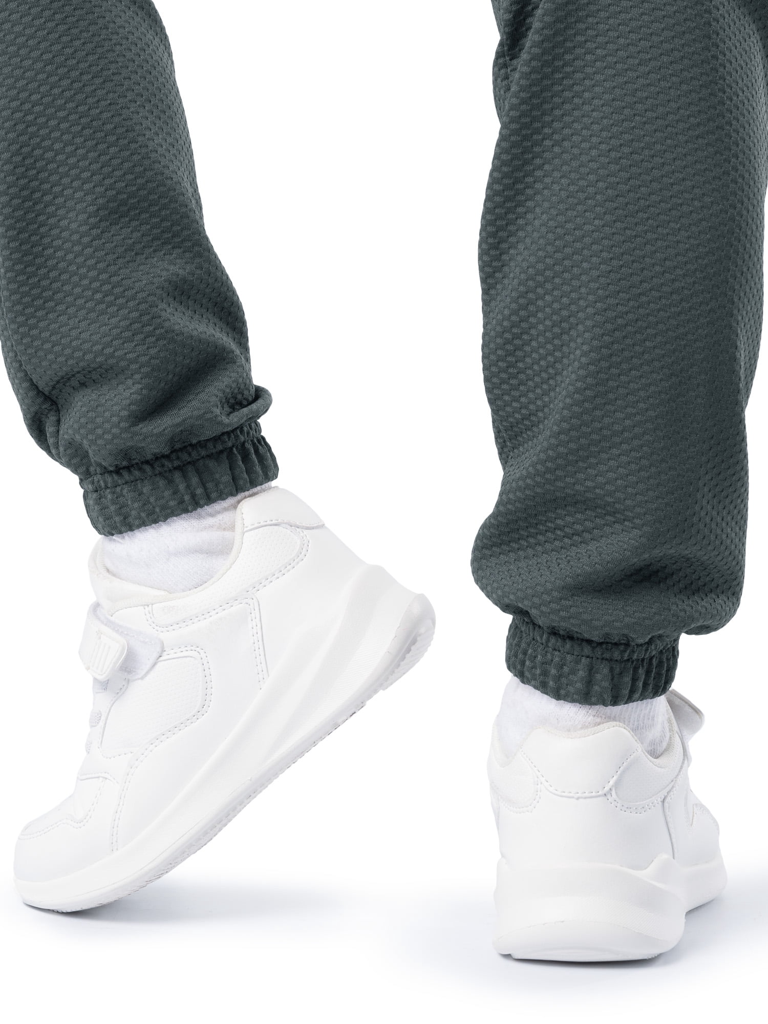Athletic Works Boys Textured Jogger Sweatpants, Sizes 4-18 & Husky