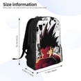 thumbnail image 2 of Hunter × Hunter Backpack, Large Capacity Bookbag For College Travel, 16.1x11.8x6.5 Inch, 2 of 8