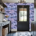 thumbnail image 3 of Peel and Stick Wallpaper Winter Japanese Garden Snow Frozen Pond Lanterns Glow Wall Paper 17.7in x 9.8ft Self Adhesive Waterproof Removable Boho Contact Paper for Bedroom Bathroom Shelves Cabinet, 3 of 8