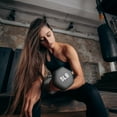 thumbnail image 6 of BalanceFrom 110 lb Neoprene Coated Iron Dumbbell Hex Weights Set with Stand, Color-Coded, 6 of 10