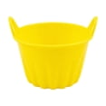 thumbnail image 3 of Silicone Muffin Cups, 3.5 X 2.5 in Yellow Reusable Silicone Baking Cups, Silicone Air Fryer Liners for Baking Cupcakes, Egg Bites, Air Fryer Accessories for Home Kitchen Use, 3 of 6