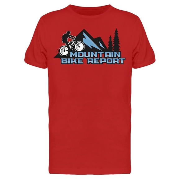 Mountain Bike Report Adventure Tee Men's -Image by Shutterstock