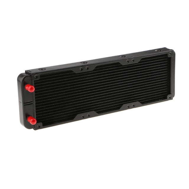Prettyia Radiador Refrigeración por agua 18 Tubo para disipador 360 mm Baoblaze Sistemas de refrigeración por agua informática