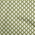 thumbnail image 1 of oneOone Velvet Light Green Fabric Asian Block Print Geometric Sewing Craft Projects Fabric Prints By Yard 58 Inch Wide, 1 of 4