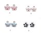 thumbnail image 3 of Qarigey 1 Juego de dijes de aleación, collares que combinan con todo, colgante, accesorios artesanales exquisitos, conector de pulseras para niños, Ropa, zapatos y accesorios Miscelánea Blanco Qarigey AP009895-02B, 3 of 6