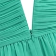 thumbnail image 7 of TSSOE Kids Big Girls Long Bridesmaid Dress Juniors Formal Wedding Pageant Party Prom Maxi Gowns Mint Green 8, 7 of 7